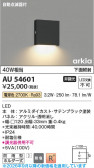 Koizumi �������߾��� LED�ɱ����֥饱�å� AU54601