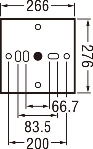 ODELIC �����ǥ�å� OL012040L OL012040L �١����饤�� �ָ��� �ݷ��ָ���FCL ���� ����¾ Ź�޻��߾��� �١����饤��