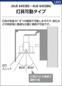 �������߾��� KOIZUMI LED�ɱ����֥饱�å� AUE645386 ��������