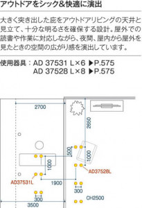 ߾ KOIZUMI LEDⵤ̩饤 AD37531L 