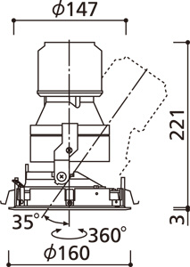 ODELIC �����ǥ�å� ������饤�� XD401199H �����ˡ��