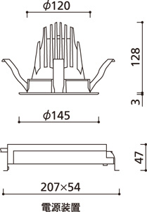 ODELIC �����ǥ�å� ������饤�� OD301066 �����ˡ��
