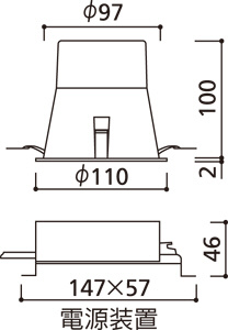 ODELIC �����ǥ�å� ������饤�� XD258556 �����ˡ��