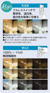 ������DAIKO ����ŵ� LED Ĵ�����ݥåȥ饤�� DSL-4991FW