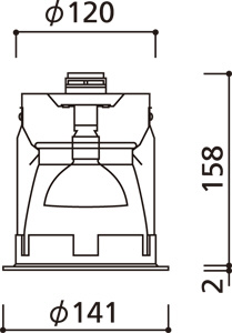 ODELIC �����ǥ�å� ������饤�� OD058074 �̿�5