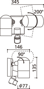 ODELIC �����ǥ�å� �������ƥꥢ�饤�� OG254559LD �̿�5