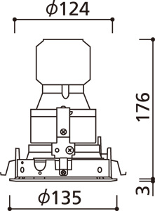 ODELIC ǥå 饤 XD402125 ̿2