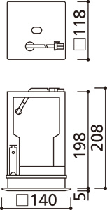 ODELIC �����ǥ�å� �ܹ����ʡ����եѡ��� XA253311 �̿�1