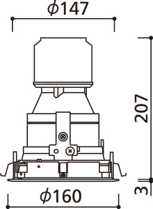 �����ˡ�� | ODELIC �����ǥ�å� ������饤�� XD401117 | ���������̿�����饤�ȥ�������