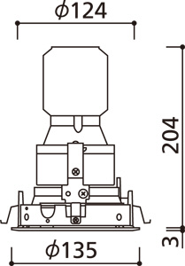 ˡ | ODELIC ǥå 饤 XD402419 | ̿饤ȥ