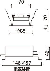 �����ˡ�� | ODELIC �����ǥ�å� ������饤�� OD361296 | ���������̿�����饤�ȥ�������
