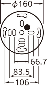 ODELIC �����ǥ�å� �ܹ����ʡ����եѡ��� OA075122 �̿�1