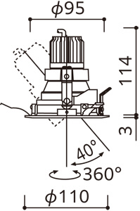 ODELIC ǥå 饤 XD403198H ̿4