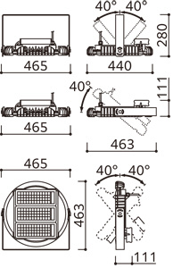 ODELIC ǥå ١饤 XG454047 ̿3