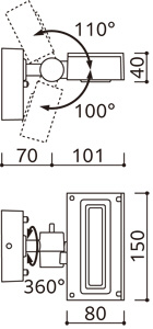 ODELIC �����ǥ�å� �������ƥꥢ�饤�� OG264118R �̿�4