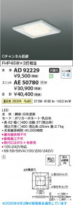 β Koizumi ߾ LED١饤  AD92229
