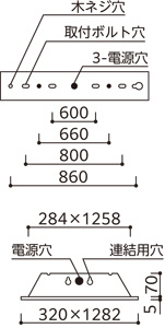 ODELIC �����ǥ�å� LED �١����饤�� XD566102R �̿�4
