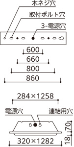 ODELIC �����ǥ�å� LED �١����饤�� XD566103R1 �̿�4
