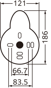 ODELIC �����ǥ�å� LED ����������󥰥饤�� OL013380NR �̿�4