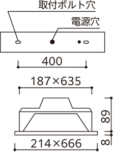ODELIC �����ǥ�å� LED �١����饤�� XD566105R �̿�4