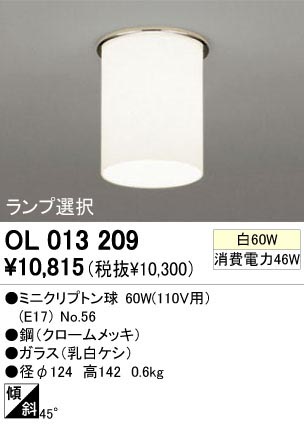 ODELIC �����ǥ�å� OL013209 OL013209 ������󥰥饤�� ��Ǯ�� �ߥ˥���ץȥ�� ����ץ����� �ץ饤�١���|�����|��ư���� ������󥰥饤�� ������ ��Ǯ��