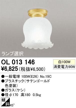 ODELIC �����ǥ�å� OL013146 OL013146 ������󥰥饤�� ��Ǯ�� �����ŵ�  �ץ饤�١���|�����|��ư���� ������󥰥饤�� ������ ��Ǯ��