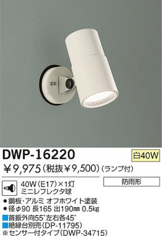 DAIKOȥɥݥåȡDWP-16220