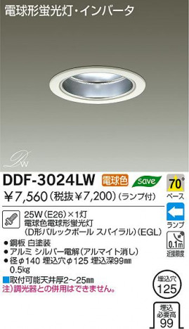 DAIKO DDF-3024LW