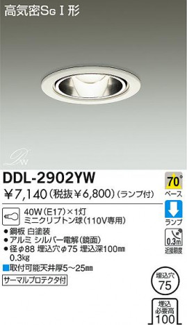 DAIKO DDL-2902YW