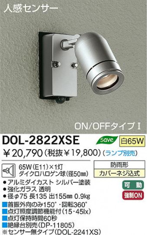 DAIKO DOL-2822XSE