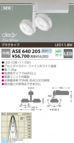 KOIZUMI �������� �������� LED���ݥåȥ饤�ȡʥץ饰�� ���ݥåȥ饤�� LED�����򿧥����ס�  ASE640205