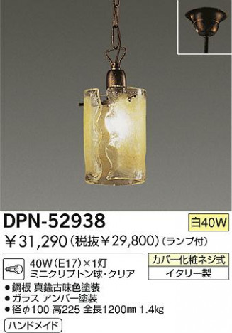 DAIKO �������� ����ŵ� ��Ǯ���ڥ����� �ڥ����� DPN-52938