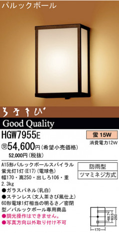 �ѥʥ��˥å��Ź� PANASONIC �֥饱�å� HGW7955E ���������Ϣ �֥饱�å� ���ʡ�TC̾���õ���� �Ϥʤ��� �� 381��390 581��590