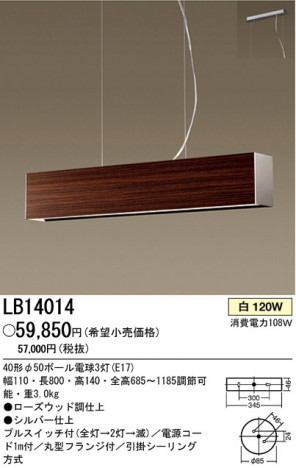 �ѥʥ��˥å��Ź� PANASONIC �ڥ����� LB14014 ���������Ϣ �ڥ����� ���ʡ�TC̾���õ���� PANELIA Rosegrain 281��290