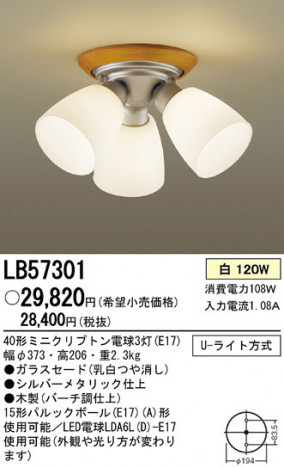 Panasonic �����ǥꥢ LB57301 �ᥤ��̿�