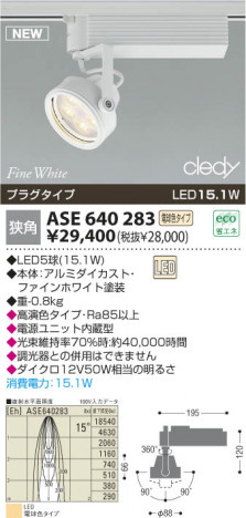 �������߾��� KOIZUMI LED���ݥåȥ饤�ȡʥץ饰�� ASE640283 ���ݥåȥ饤�� LED���ŵ忧�����ס� LED���� koizumi ase640283