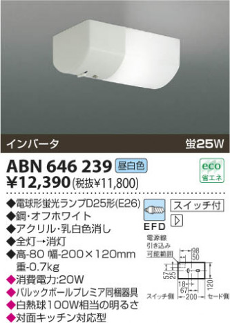 �������߾��� KOIZUMI �ָ����֥饱�å� ABN646239 ���β���