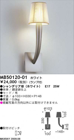 �ޥå����쥤 MAXRAY �֥饱�å� MB50120-01