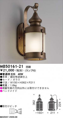 �ޥå����쥤 MAXRAY �֥饱�å� MB50161-21