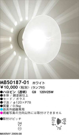 �ޥå����쥤 MAXRAY �֥饱�å� MB50187-01