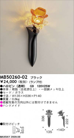 �ޥå����쥤 MAXRAY �֥饱�å� MB50260-02