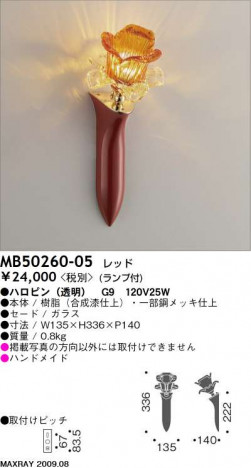 �ޥå����쥤 MAXRAY �֥饱�å� MB50260-05