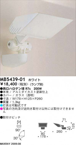 �ޥå����쥤 MAXRAY �֥饱�å� MB5439-01