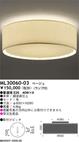 �ޥå����쥤 MAXRAY ������� ML30060-03