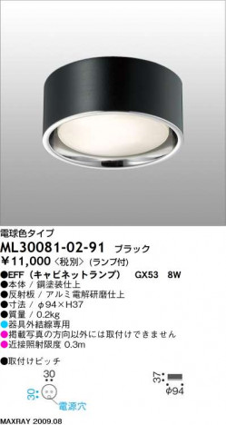 �ޥå����쥤 MAXRAY ������� ML30081-02-91