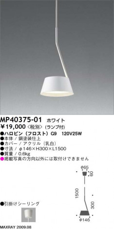 �ޥå����쥤 MAXRAY �ڥ����� MP40375-01