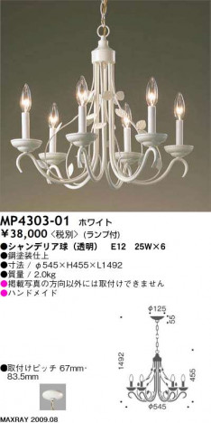 �ޥå����쥤 MAXRAY �����ǥꥢ MP4303-01