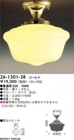 �ޥå����쥤 MAXRAY ������� 26-1301-38