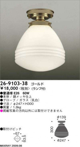 �ޥå����쥤 MAXRAY ������� 26-9103-38