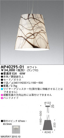 �ޥå����쥤 MAXRAY �ڥ����� MP40295-01